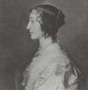 Anthony Van Dyck Queen Henrietta maria painting